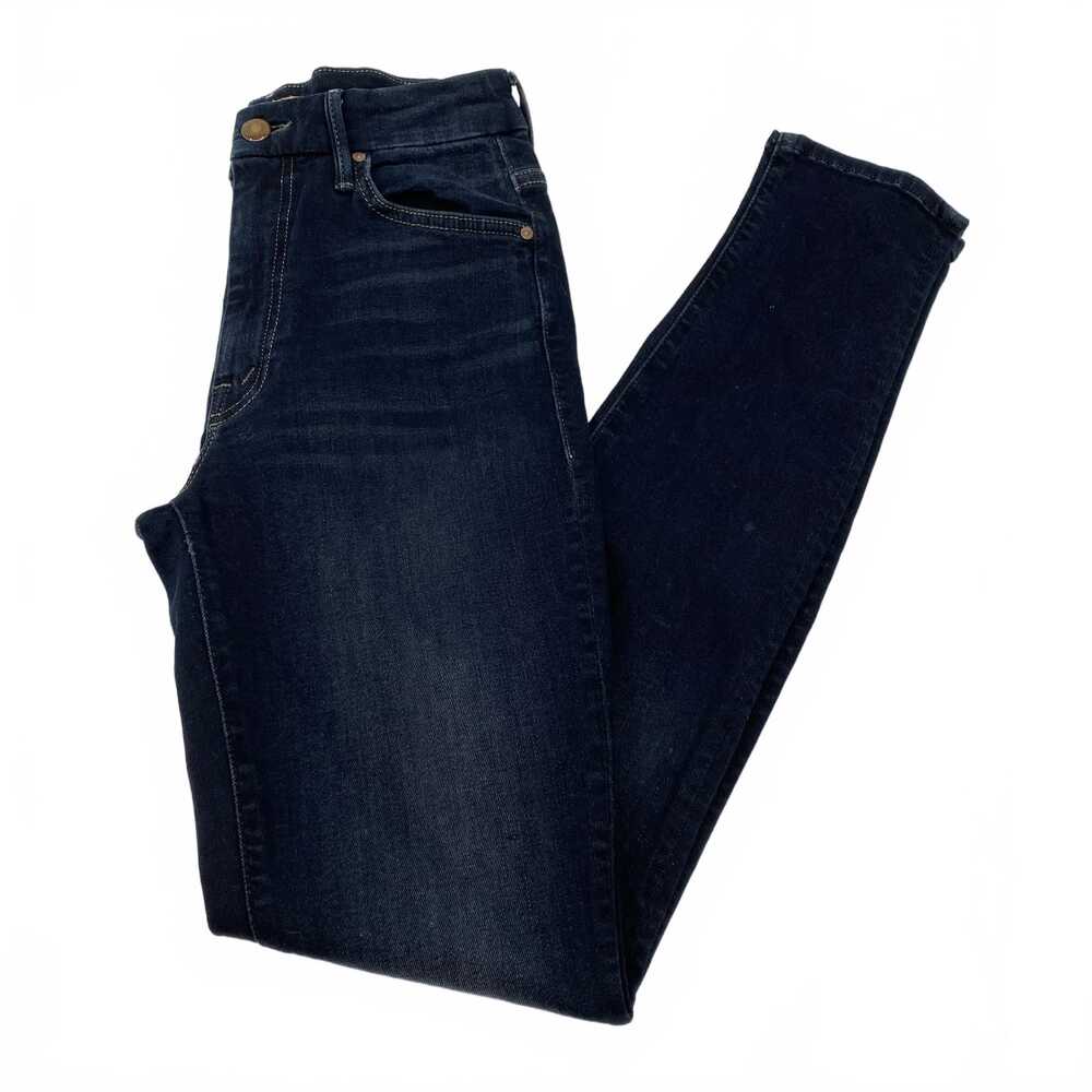 MOTHER Blue Cotton Blend Skinny High Rise Jeans | Women’s Size 2